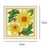 Cross Stitch - Flower(27*27cm)