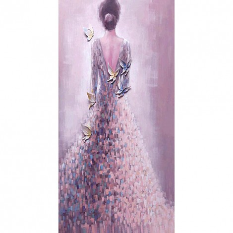 Back View Woman(45*85cm)