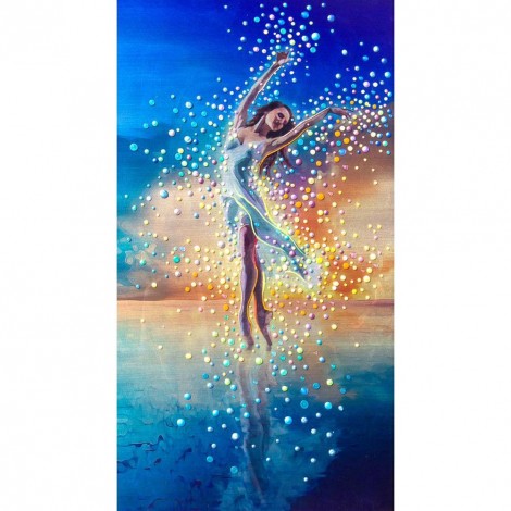 Crystal Rhinestone - Woman (45*85cm)