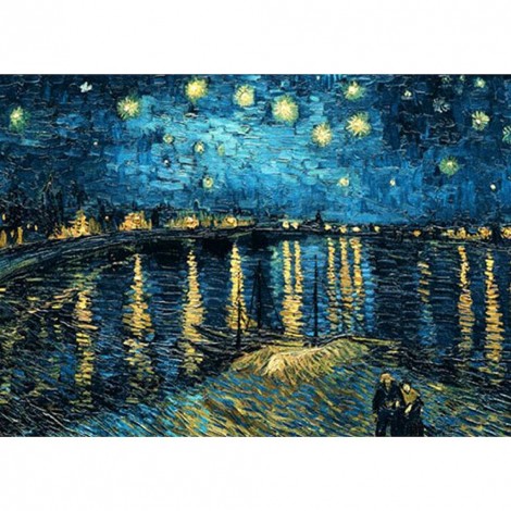 5D DIY Diamond Painting - Full Drill - Starry Sky