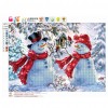 5D DIY Diamond Painting - Christmas Snowman